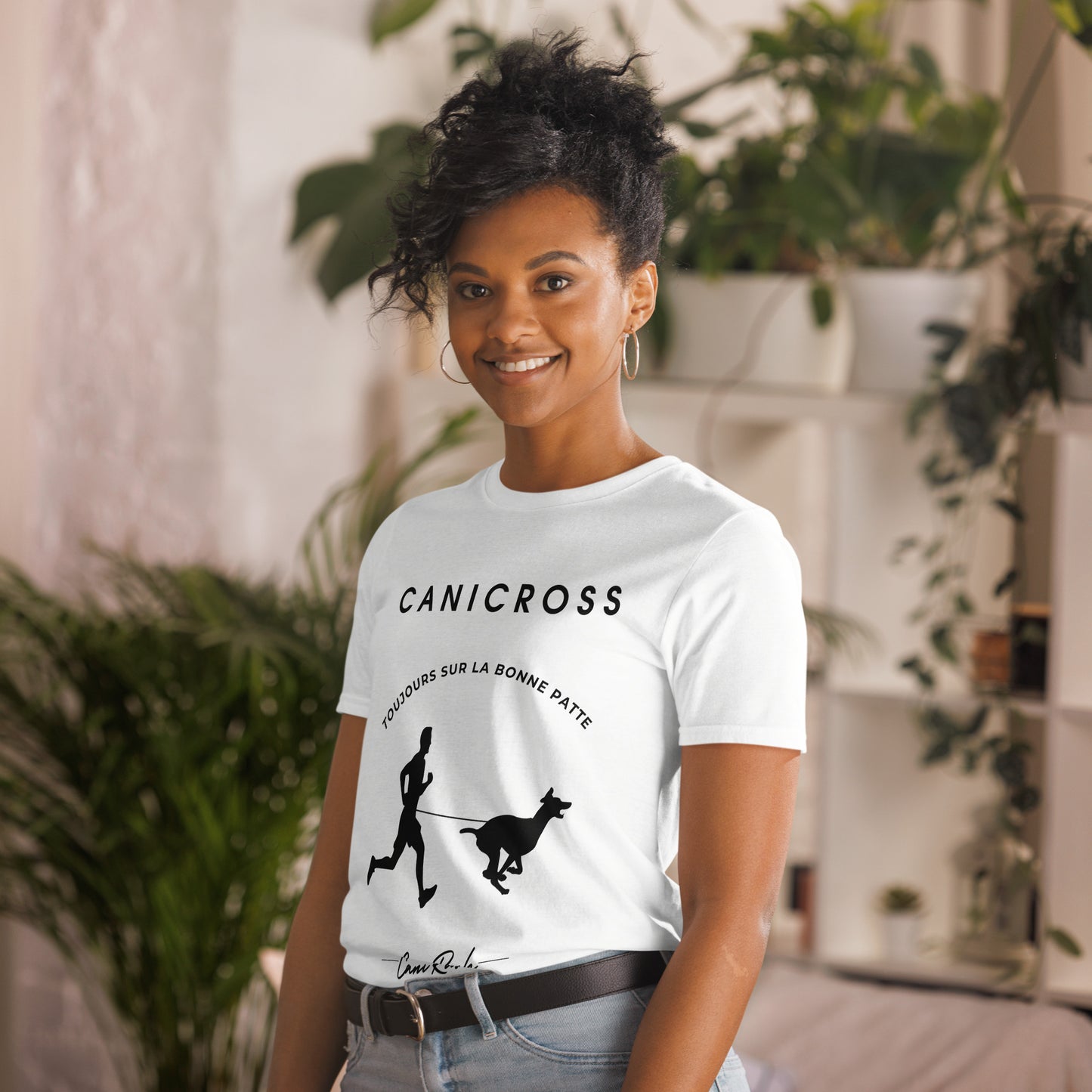 T-shirt Canicross Toujours sur la bonne patte