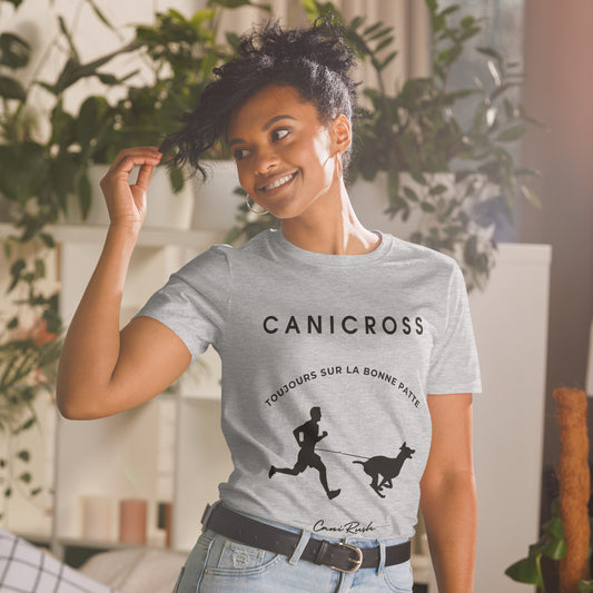 T-shirt Canicross Toujours sur la bonne patte